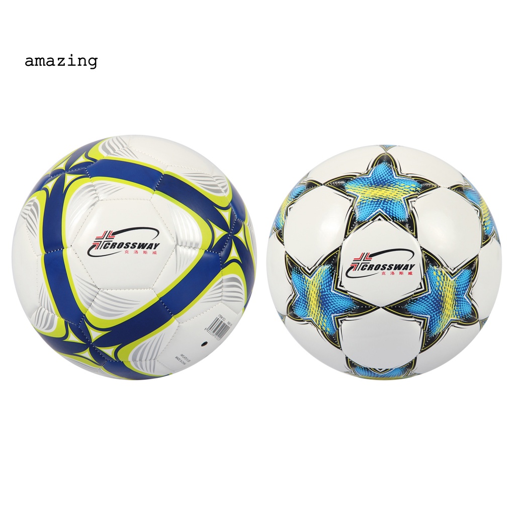 1 Bộ Quả Bóng Đá Chuyên Nghiệp Số 5 Bằng PVC Độ Co Giãn Cao