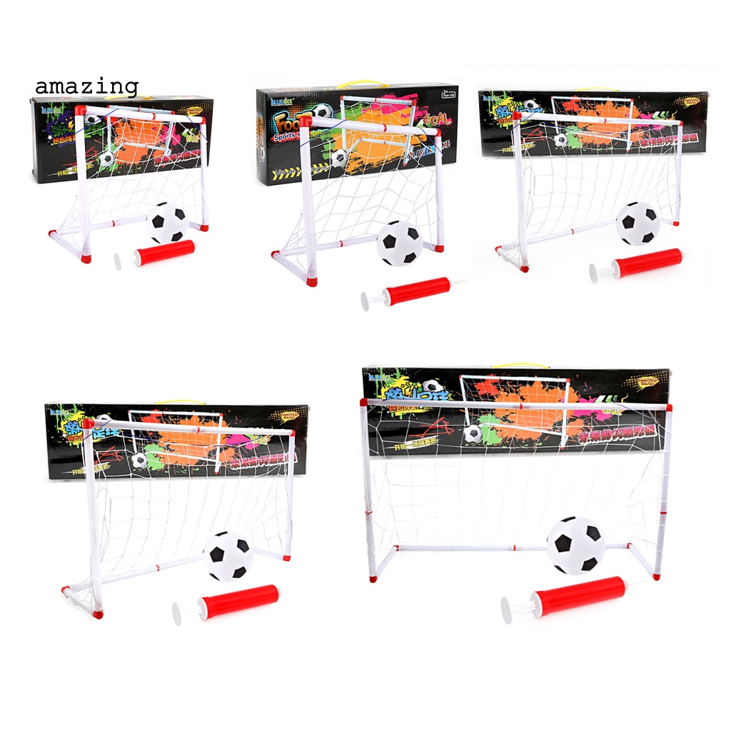 1 Bộ Lưới Mục Tiêu Gấp Lại Được Dùng Để Luyện Tập Đá Banh Dành Cho Trẻ Em