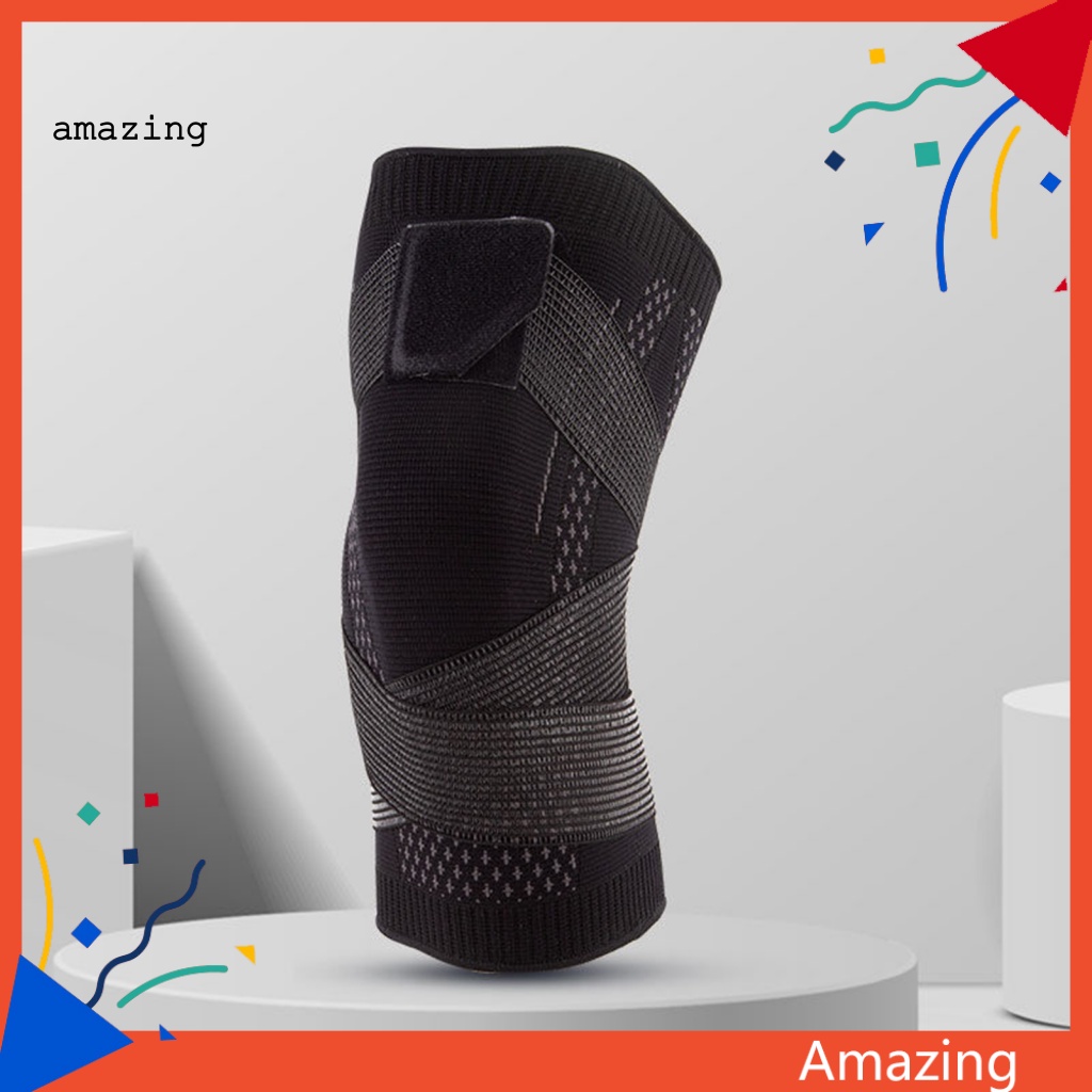 1 Miếng Đệm Bảo Vệ Đầu Gối Độ Co Giãn Cao Hỗ Trợ Chơi Thể Thao Dành Cho Nam Và Nữ