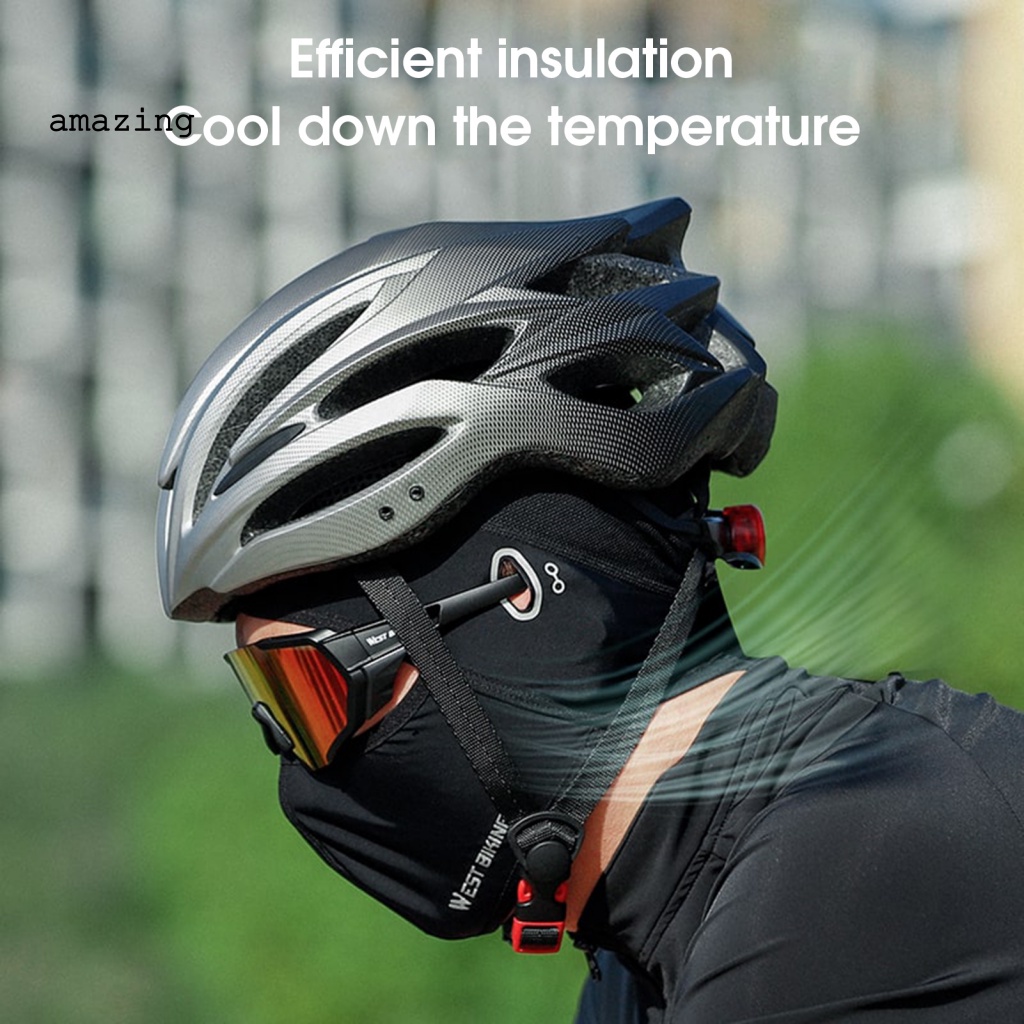 Mặt Nạ Chống Nắng Che Phủ Toàn Diện Thiết Kế Lỗ Thông Dụng Cho Hoạt Động Thể Thao