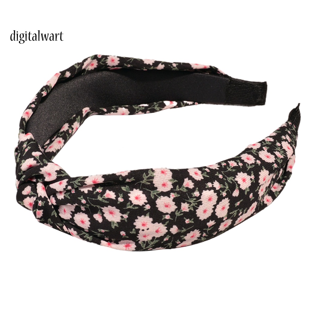 Kỹ Thuật Số| Băng Đô Thắt Nút Bản Rộng Tùy Chỉnh Thời Trang Cho Nữ