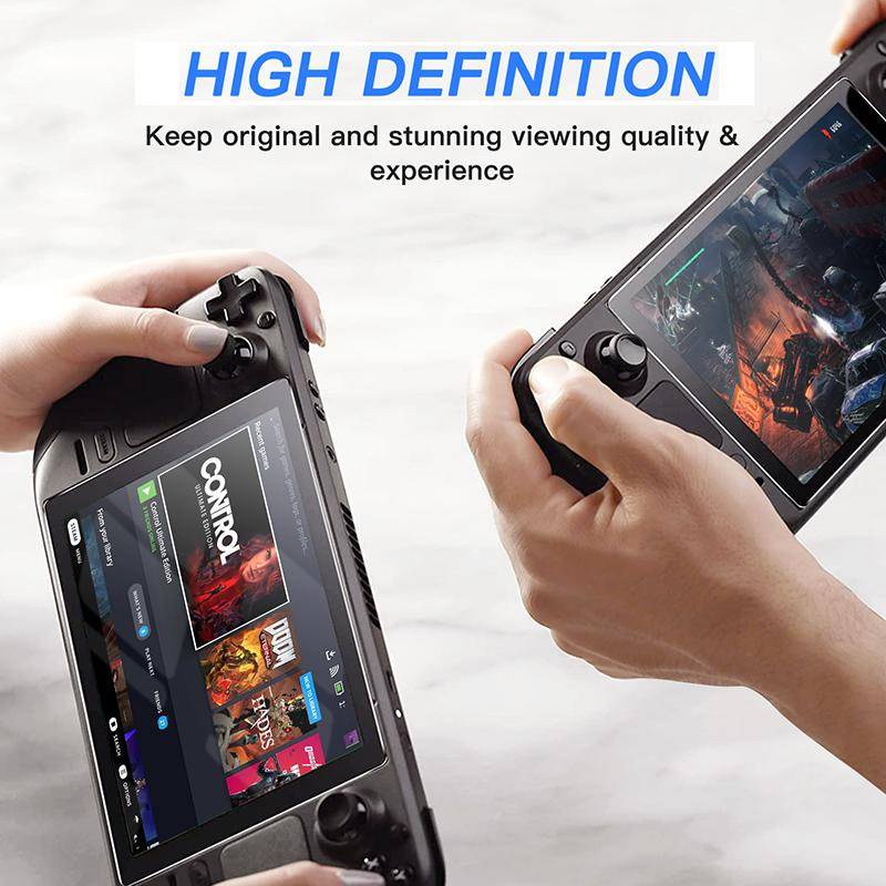 Kính Cường Lực HD Chống Dấu Vân Tay Bảo Vệ Màn Hình Cho Máy Chơi Game Hơi Nước