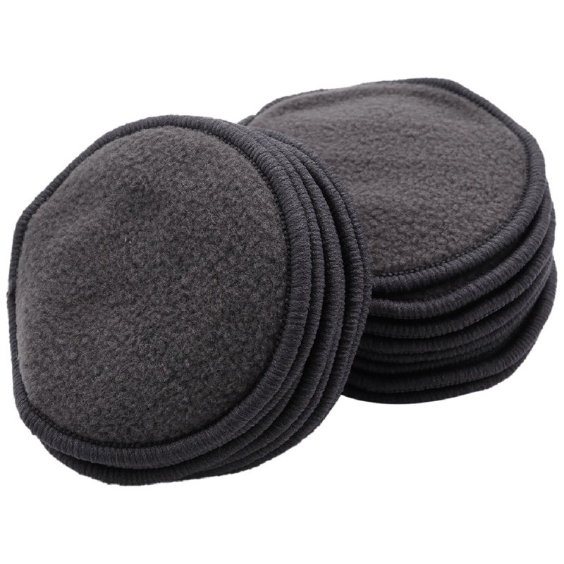 Bộ 16 Miếng Bông Tẩy Trang Ba Lớp Bằng Cotton Tre Có Thể Giặt Và Tái Sử Dụng Kèm Túi Đựng