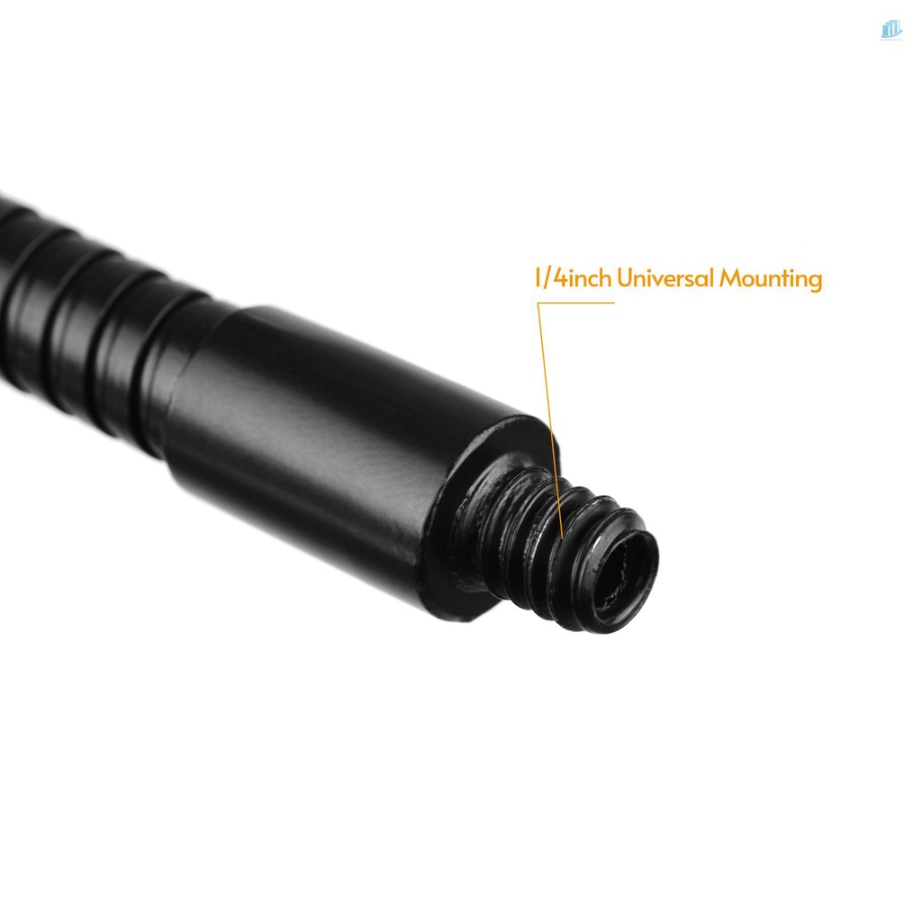 Giá Đỡ Kẹp Điện Thoại Thông Minh Có Đèn LED Và Ốc Vít 1 / 4 Cho iPhone Android