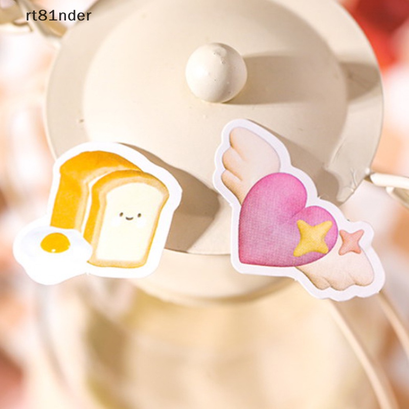 Rt Bộ 50 Nhãn Dán Hình Động Vật Marshmallow Trang Trí Sổ Tay Nhật Ký Album Điện Thoại Sổ Kế Hoạch