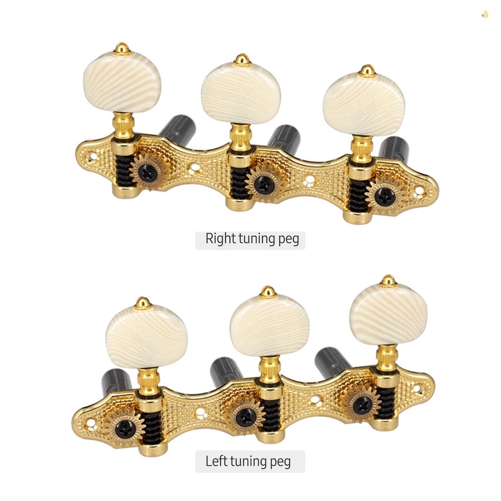 Núm Điều Chỉnh Dây Đàn Guitar Cổ Điển 1: 18 Tuning Key 3 Left 3 Right Guitar