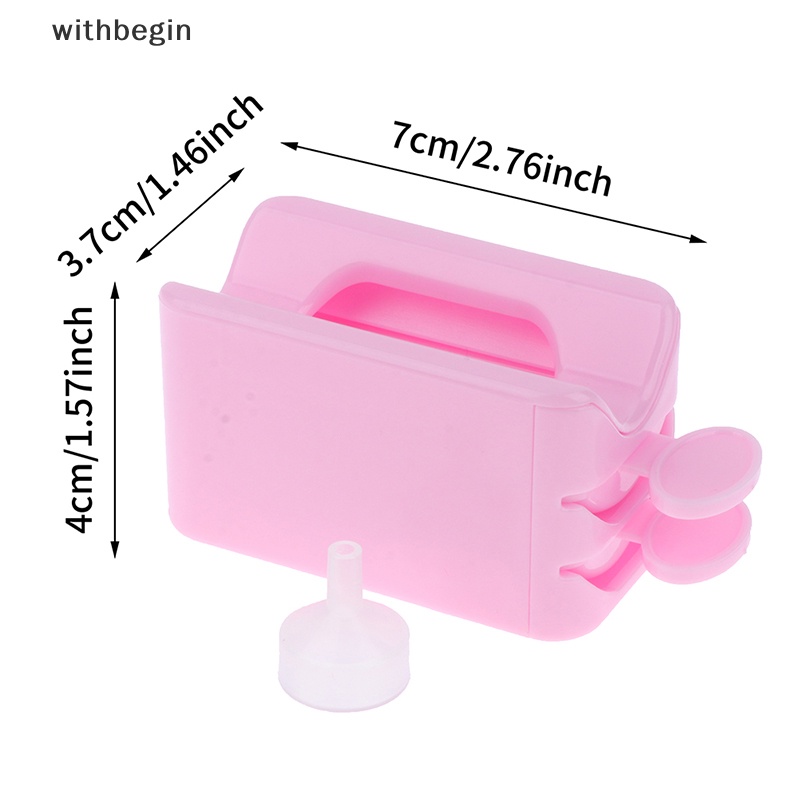 Khay Đựng Bột Làm Móng Tay Lấp Lánh Tiện Dụng