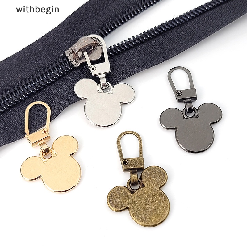 Bộ 5 Dây Khóa Kéo Họa Tiết Hoạt Hình Có Thể Tháo Rời Đa Năng Tiện Dụng