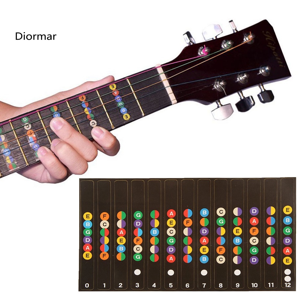 Sticker Ghi Chú Chuyên Dụng Cho Đàn Guitar Điện