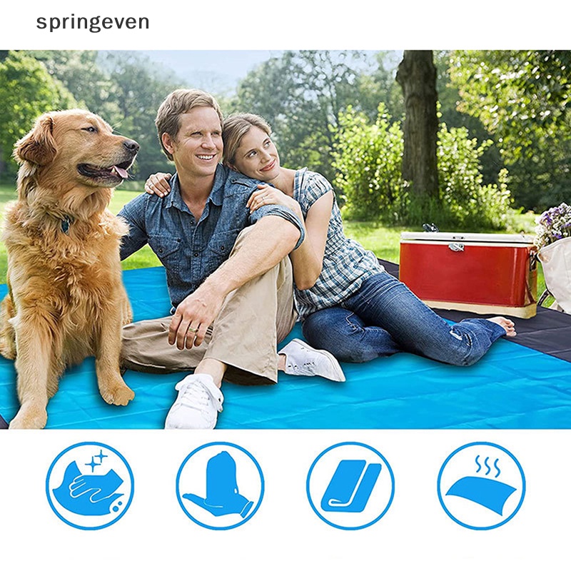 Thảm Dã Ngoại Chống Thấm Nước 2x2.1m Gọn Nhẹ Có Thể Gấp Gọn Tiện Dụng