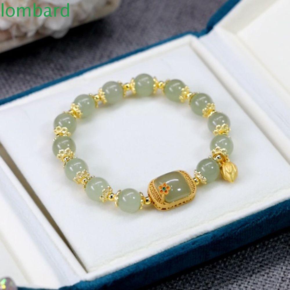 Vòng Tay Lombie Quà Tặng May Mắn Sáng Tạo Cho Nữ|Mặt Dây Chuyền Hình Hoa Sen Nhiều Màu Sắc Dễ Thương