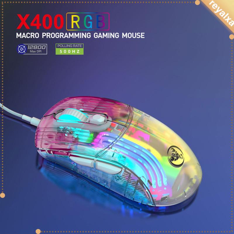 Chuột Chơi Game Có Dây 12800 DPI 6 DPI RGB Chuyên Dụng Cho Máy Tính Laptop