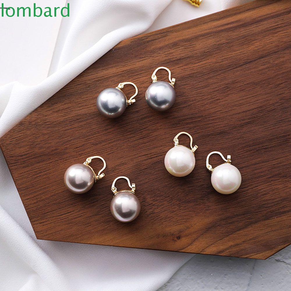 Bông Tai Hình Tròn Phong Cách Baroque Thời Trang Sang Trọng