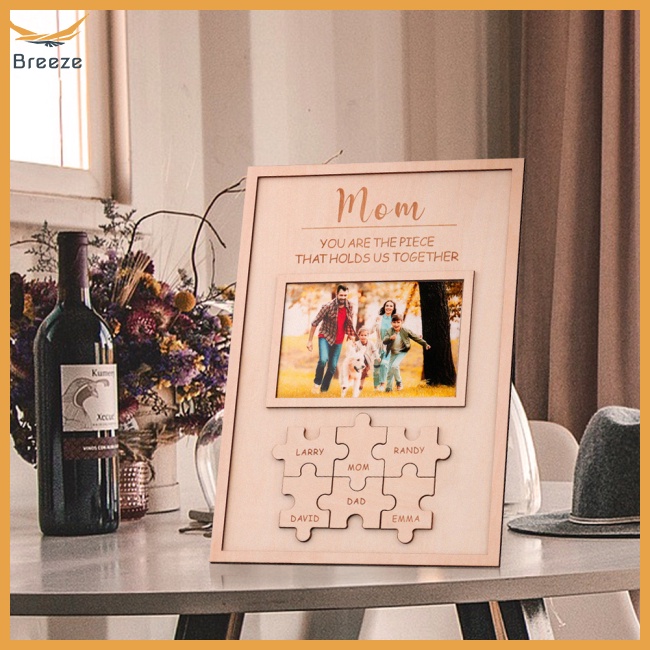 Khung Ảnh Bằng Gỗ Dùng Viết Lắp Ráp Diy