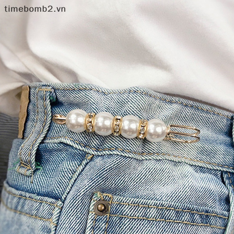 Set 4 / 5 / 6 / 8 / 10 Ghim Cài Thắt Lưng Màu Vàng