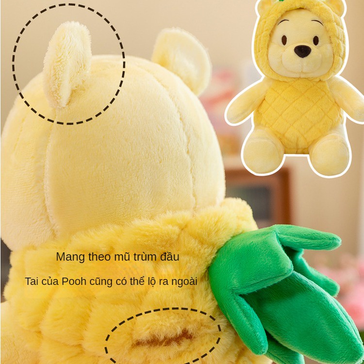 Gấu Pooh Nhồi Bông Thiết Kế Dễ Thương Dành Cho Nữ