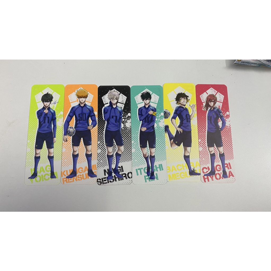 Full bộ quà Offline Blue Lock Việt Nam - Bìa limited, card tranh shikishi, bookmark, lót ly Blue Lock