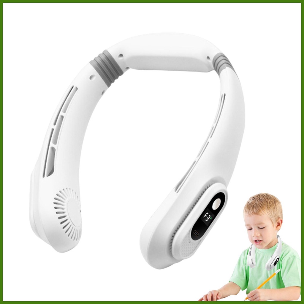 Quạt Đeo Cổ 720 Có Thể Sạc Lại USB Giảm Tiếng Ồn Với 3 Tốc Độ Gió Và Đèn LED rdavn