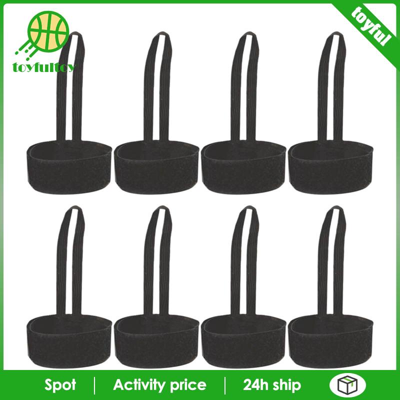 Set 8 Phụ Kiện Đánh Dấu Cổ Tay In Chữ Toyfulcabin Dùng Trong Bóng Đá