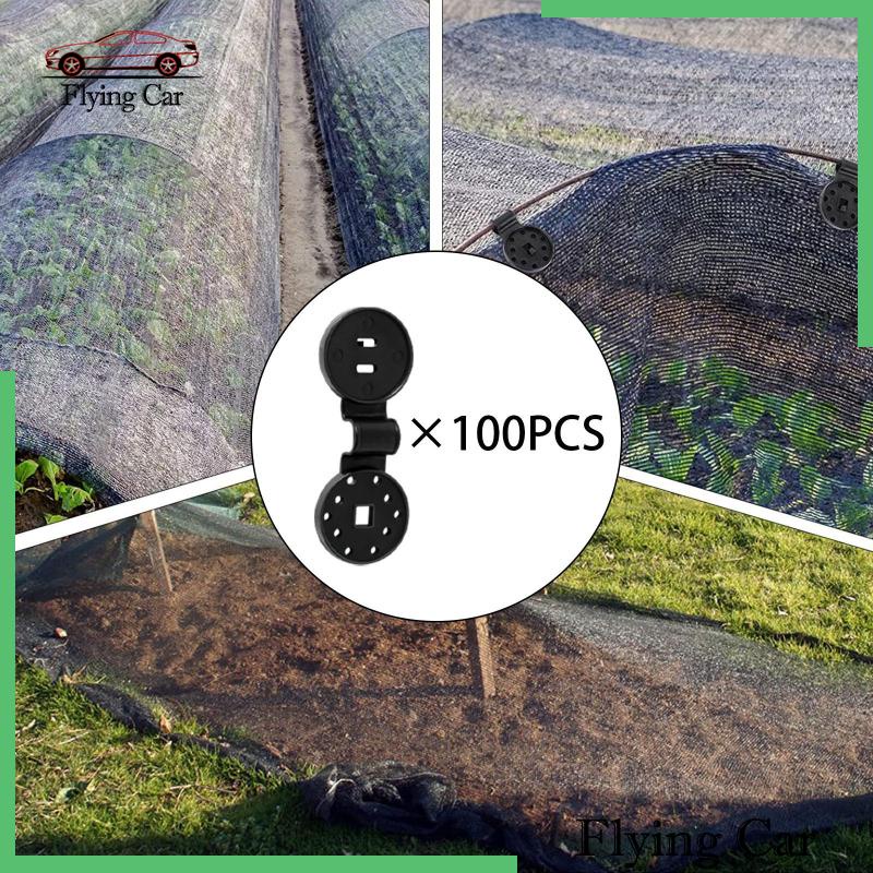 [Lzdjfmy2] Kẹp Vải Che Nắng Chịu Được Sức Nặng Cho Lều Nhà Kính