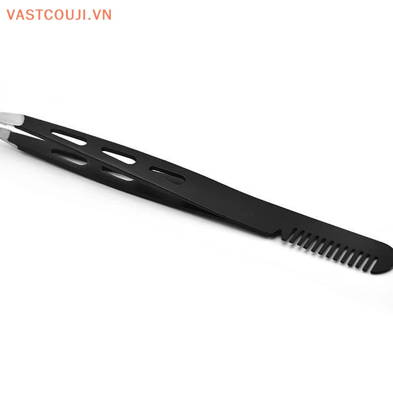 Nhíp Tỉa Lông Mày 2 Trong 1 Bằng Thép Không Gỉ Tiện Dụng