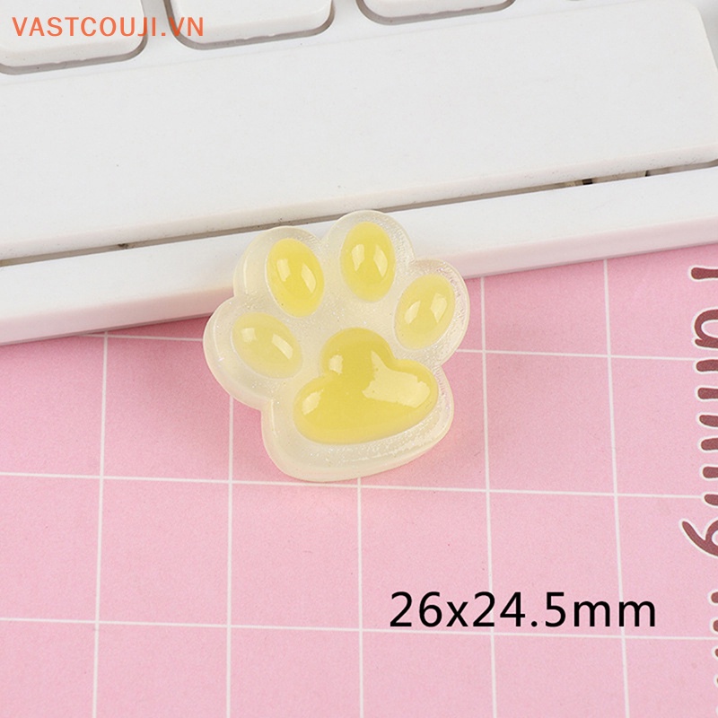 Bộ 5 Móng Vuốt Mèo Bằng Nhựa Resin Màu Sắc Ngẫu Nhiên DIY