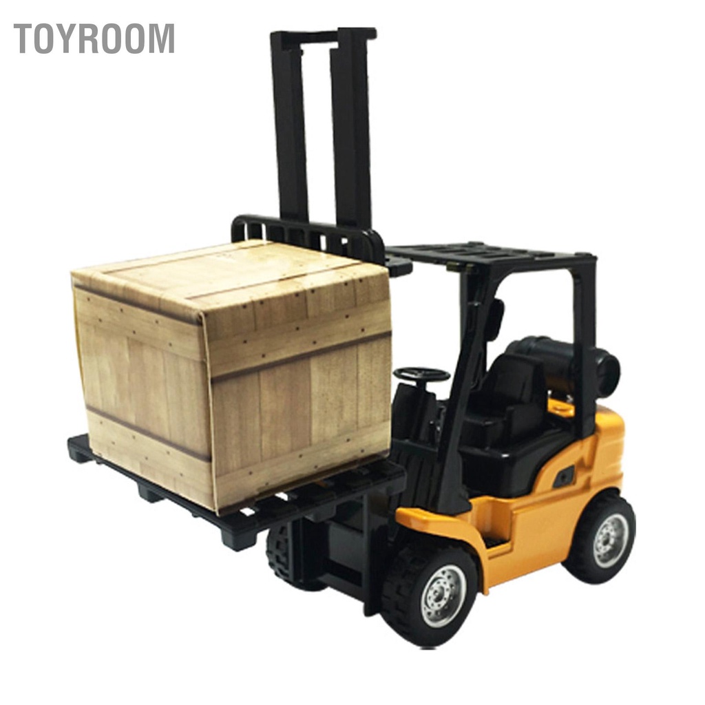 Có thể bán buôn Đồ chơi xe kỹ thuật hợp kim trẻ em Kéo lại Đúc nâng xây dựng nhỏ ToyRoom Hàng giao ngay