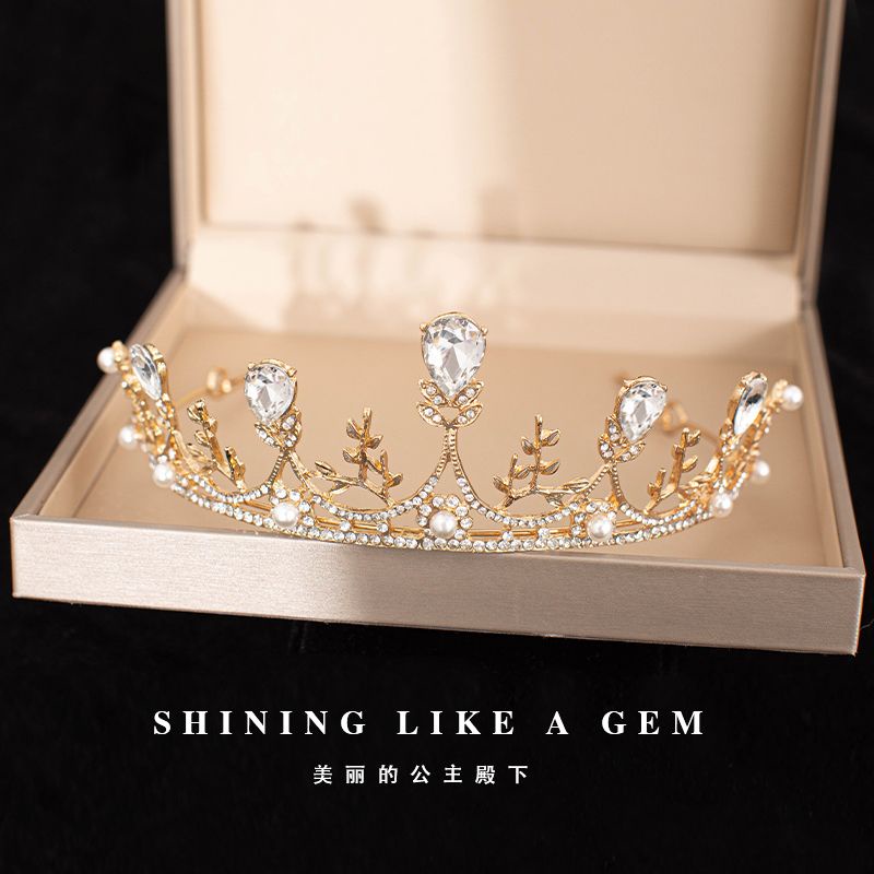 Vương Miện Cài Tóc Cô Dâu / Sinh Nhật Chất Lượng Cao Thời Trang 2023 Mới 18 Tuổi