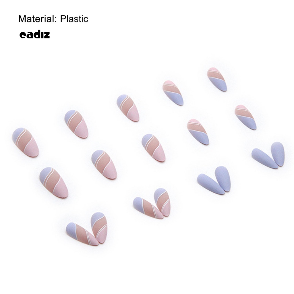 1 Bộ Móng Tay Giả Dạng Keo Không Mùi An Toàn