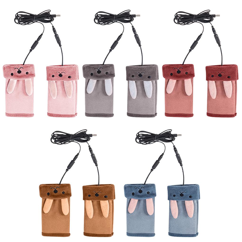 1 Đôi Găng Tay Dệt Kim Giữ Ấm USB Tiện Dụng