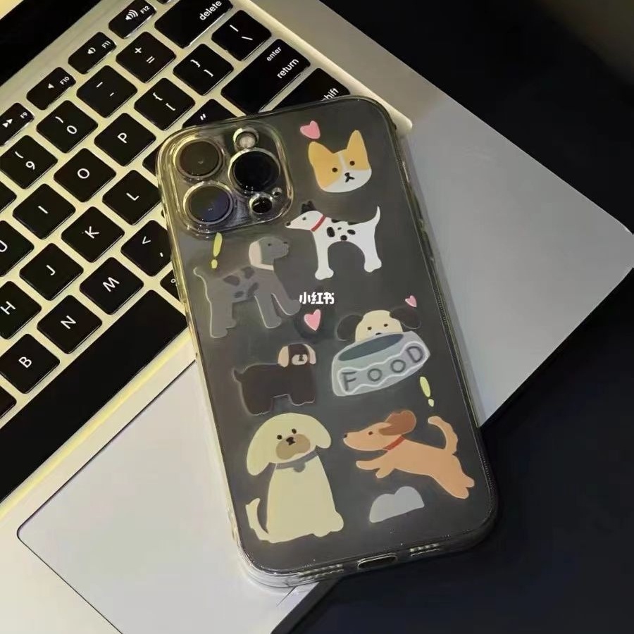 ✅Ốp Điện Thoại Mềm Chống Sốc Phù Hợp Với Cún Cưng 14xsxr xsmax12 Apple / Collection 13 Promax 9KIU