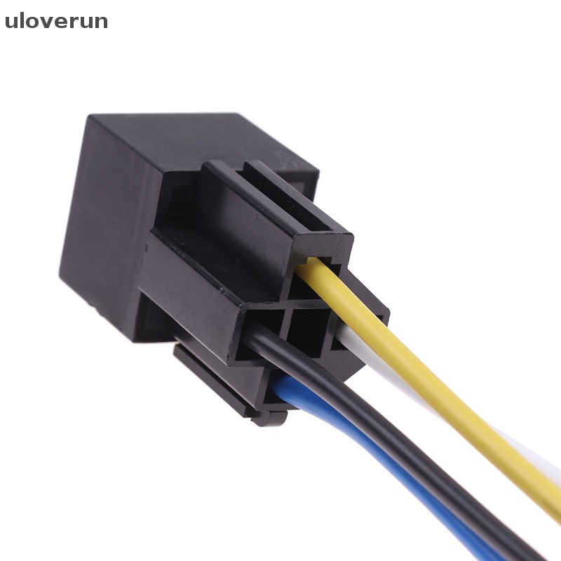 CURREN Rơ Le Ô Tô uloverun 4 Chân Có Dây Nối 12 / 24V 40A