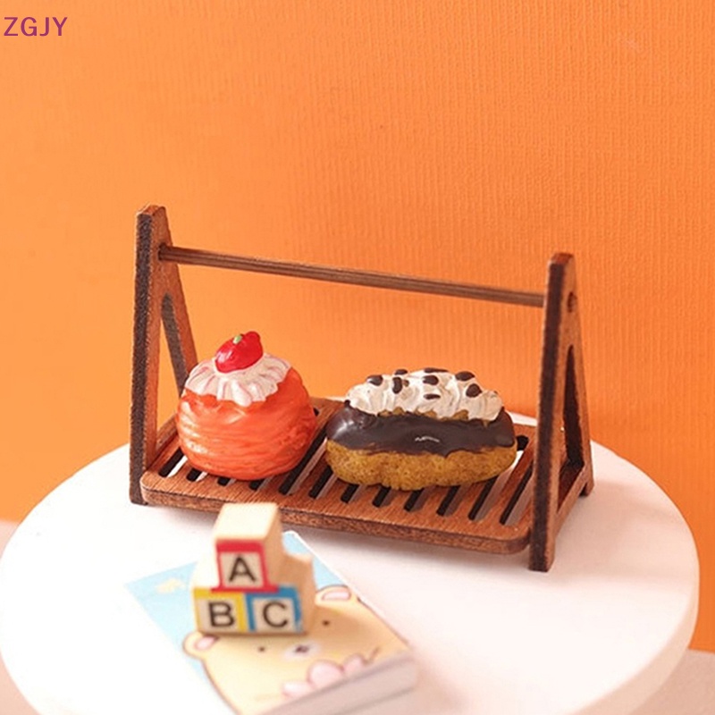 Kệ Đựng Bánh Mì / Thức Ăn Trang Trí Nhà Búp Bê 1: 12 Mới