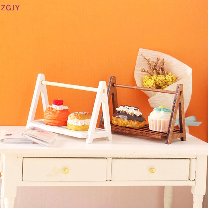 Kệ Đựng Bánh Mì / Thức Ăn Trang Trí Nhà Búp Bê 1: 12 Mới