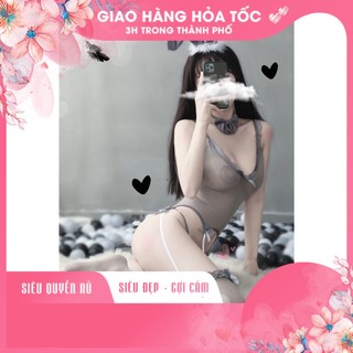 Đồ lót Cosplay linh miu sexy quyến rũ có kẹp vớ 1224