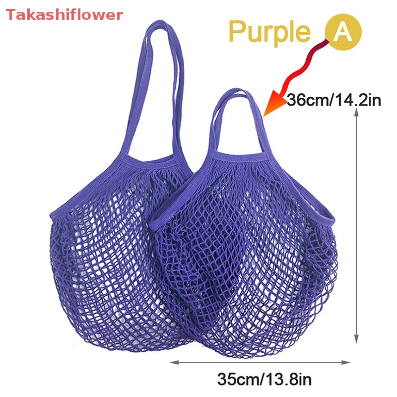 Túi Lưới Cotton Đựng Rau Củ Quả Có Thể Tái Sử Dụng Tiện Lợi