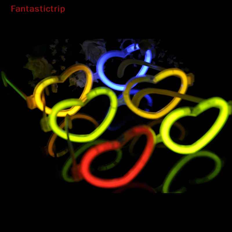 Mắt Kính Hình Trái Tim Phát Quang Độc Đáo Cho Người Lớn Và Trẻ Em DIY