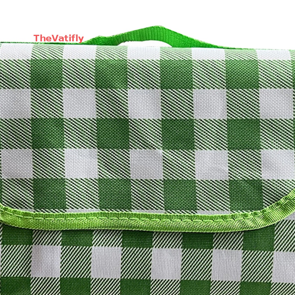 [Thevaly] Thảm Dã Ngoại Bằng Vải Oxford Chống Nước Chống Ẩm Có Thể Gập Lại