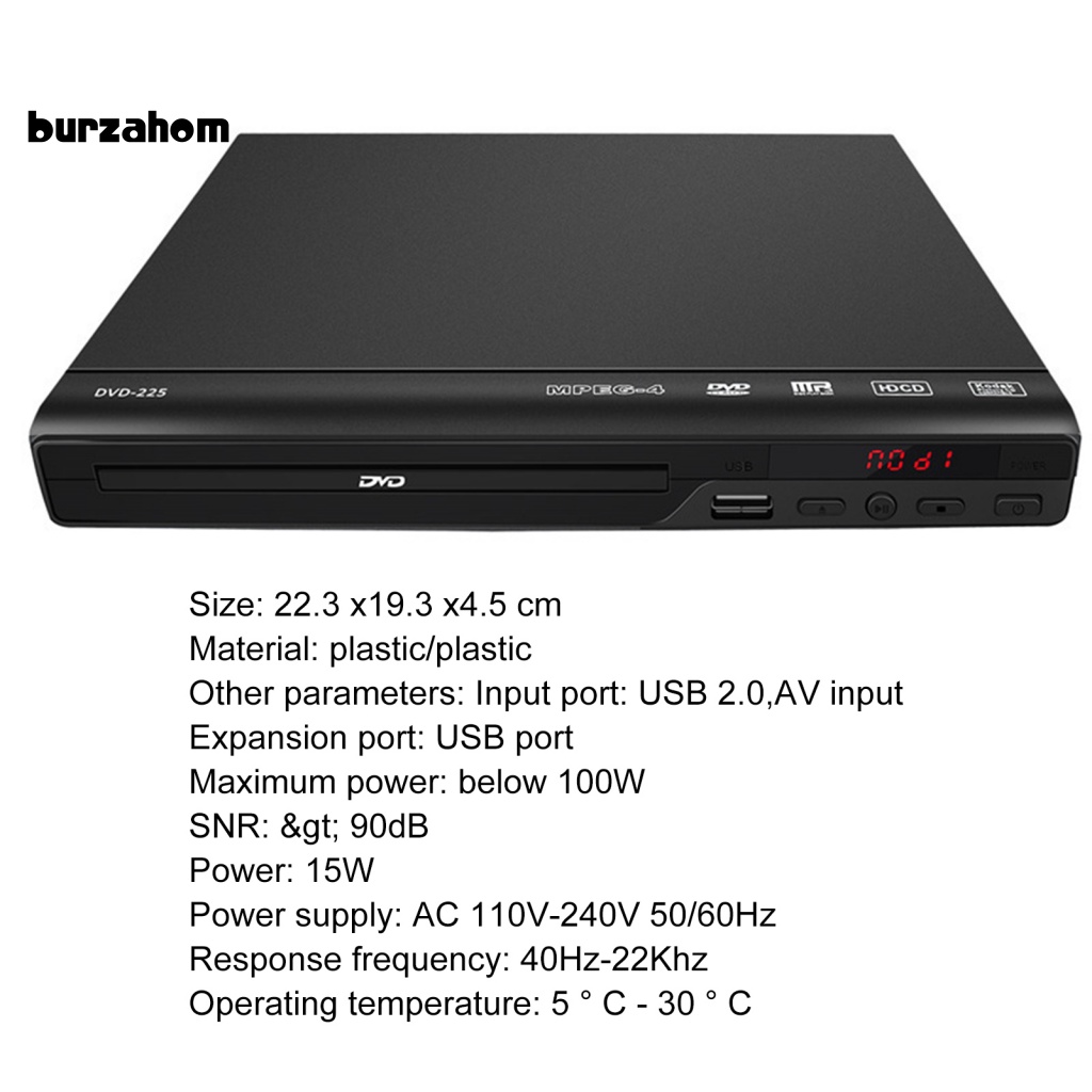 1 Bộ Đầu Đĩa DVD VCD Tiết Kiệm Năng Lượng