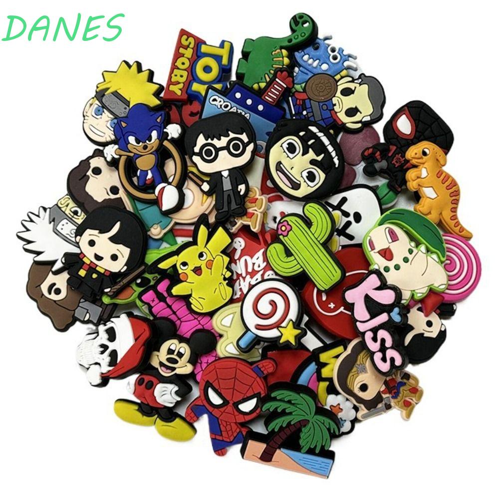 Set 20 Phụ Kiện Trang Trí Giày Cho Bé Gái