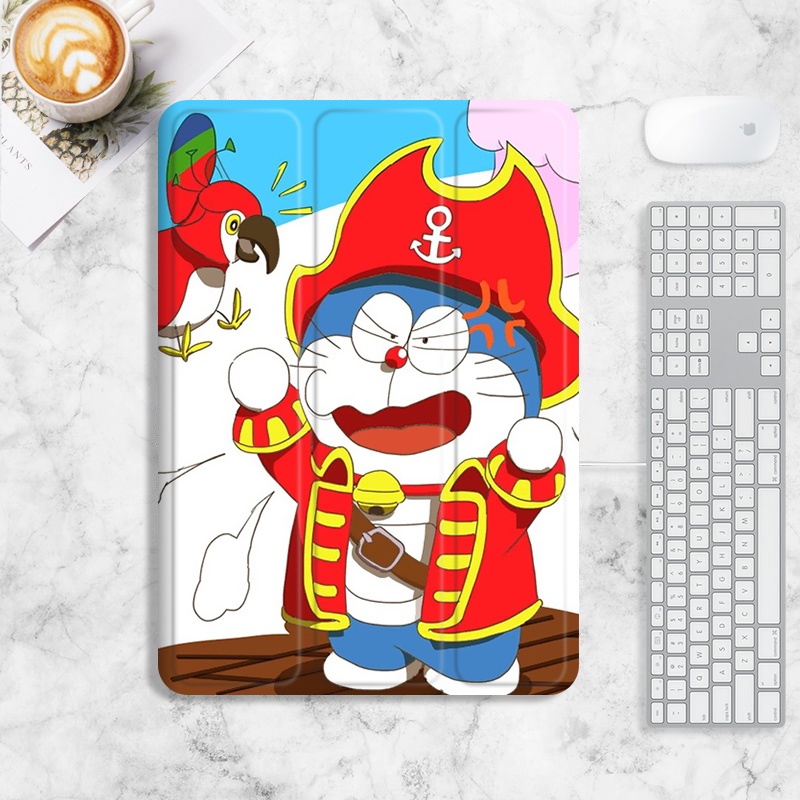 Ốp Máy Tính Bảng Họa Tiết Doraemon Cho ipad Air5 mini6 air4 2019 Air3 GEN10 70% mini4 air1 / 2 2021 2020pro 36.6cm 10.2 gen9 gen8