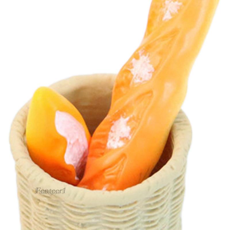 Mô Hình Bánh Mì Tỉ Lệ 1 / 12 Trang Trí Nhà Búp Bê Tỉ Lệ 1 / 12