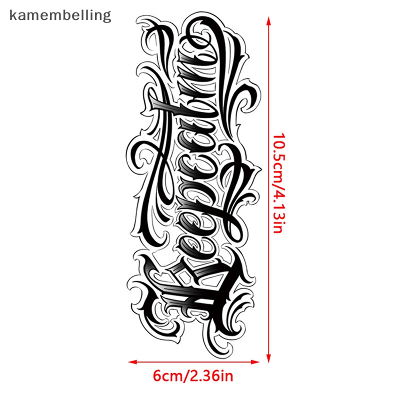Hình Xăm Dán Tạm Thời kamembelling Animal Tiger Elk Fox Wolf Eagle Cho Nam Và Nữ