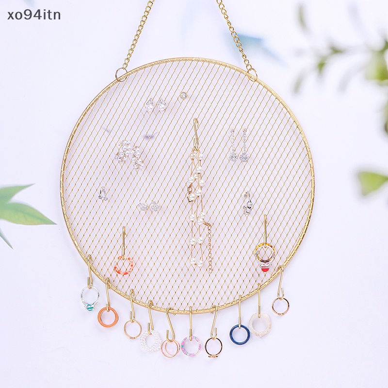 Kệ Rỗng Treo Tường Đựng Trang Sức Có Đèn Trang Trí DIY