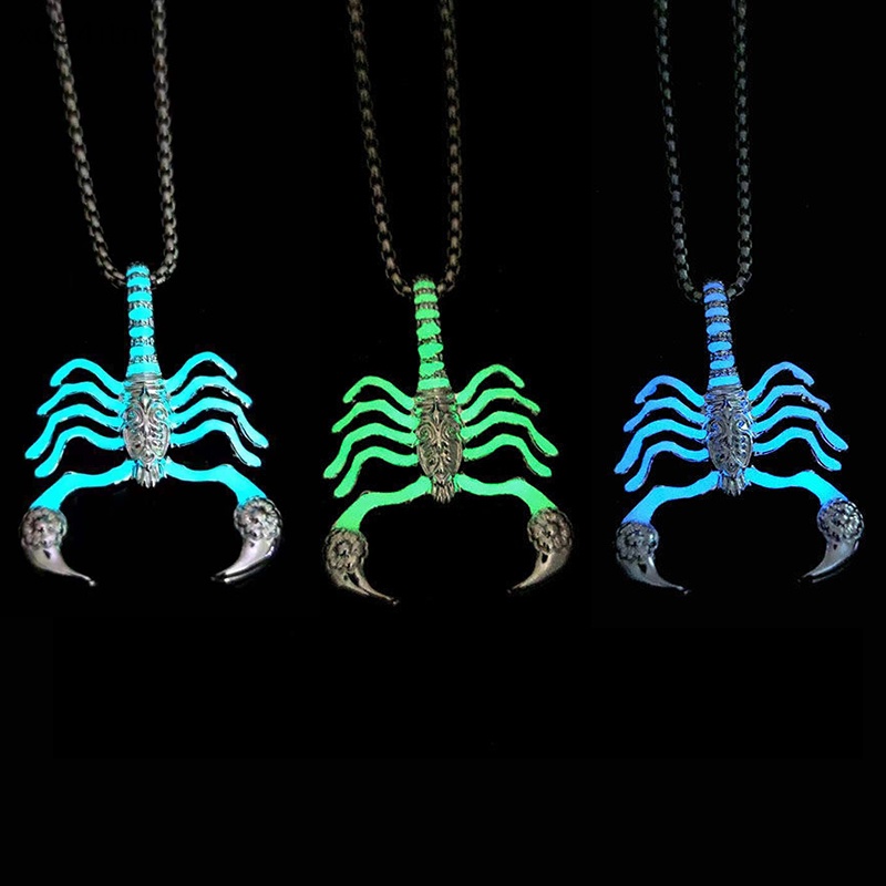Vòng cổ Mặt Hình Bọ Cạp Phát Sáng Thời Trang