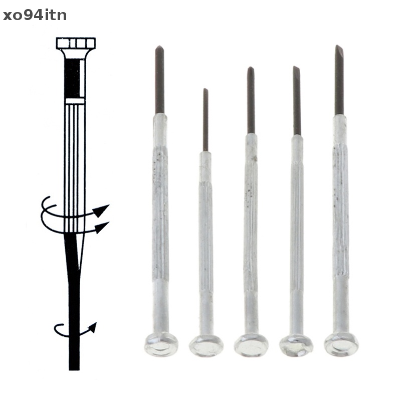 Bộ 6 Tua Vít Nhỏ Có Rãnh Dùng Sửa Chữa Đồng Hồ / Mắt Kính