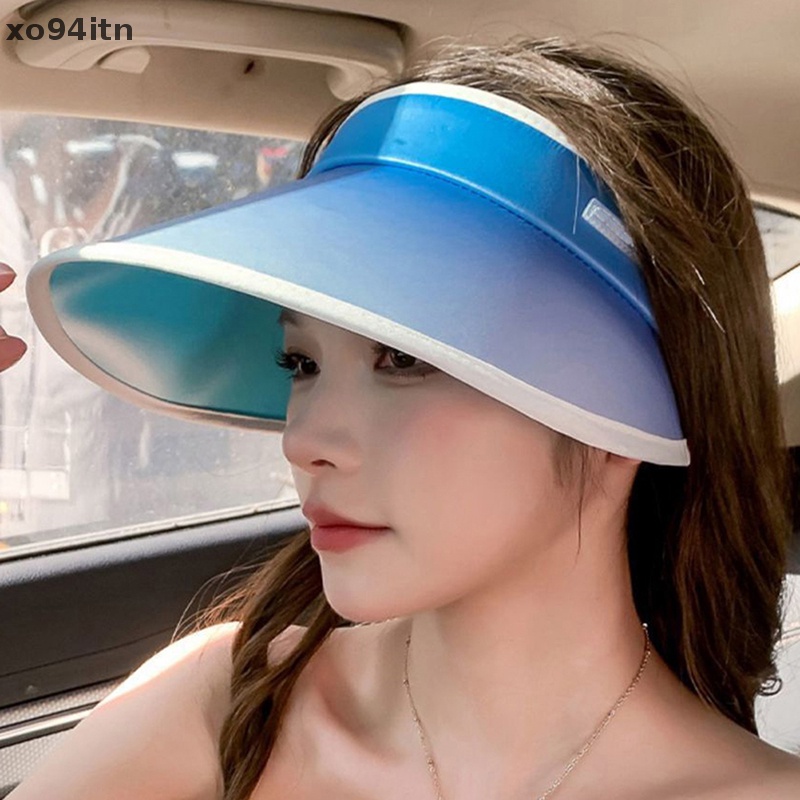 Mũ Rộng Vành Hở Chóp Chống Tia Uv Thoáng Khí Thời Trang Mùa Hè Cho Nữ