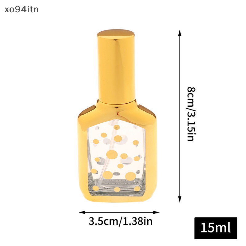 Bình Thủy Tinh Rỗng 15ml Có Thể Đổ Đầy Tiện Dụng