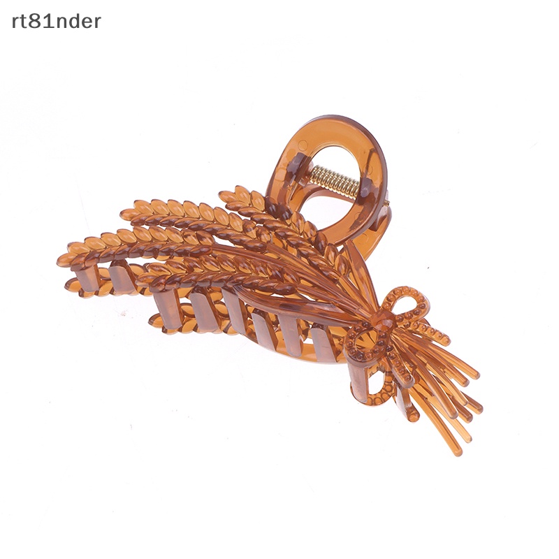 Rt Kẹp Tóc Hình Cá Mập Bằng Acrylic Màu Thạch Cho Nữ