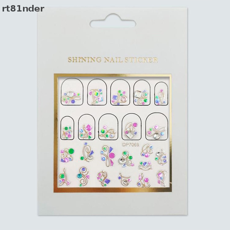 Hộp Phụ Kiện Đá 3D Đính Trang Trí Móng Tay Nghệ Thuật